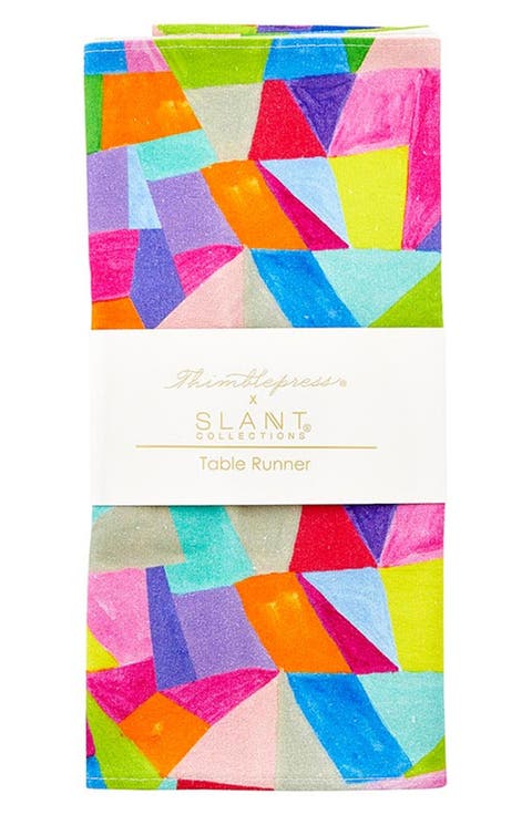 Thimblepress Geometric Table Runner