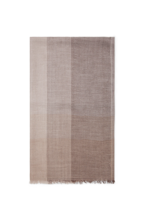 Brunello Cucinelli Linen And Silk Scarf In Yuta