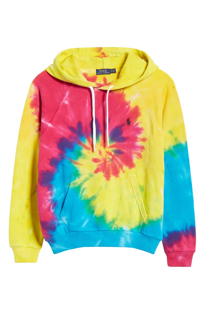Polo Ralph Lauren Tie Dye Hoodie, Alternate, color, 