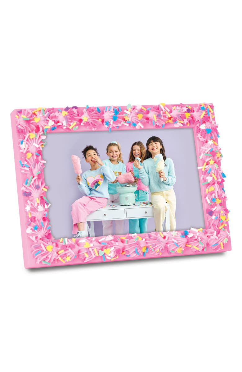 Iscream Frosted Picture Frame, Alternate, color, Multi
