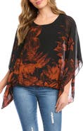 Karen Kane Blouson Scarf Top