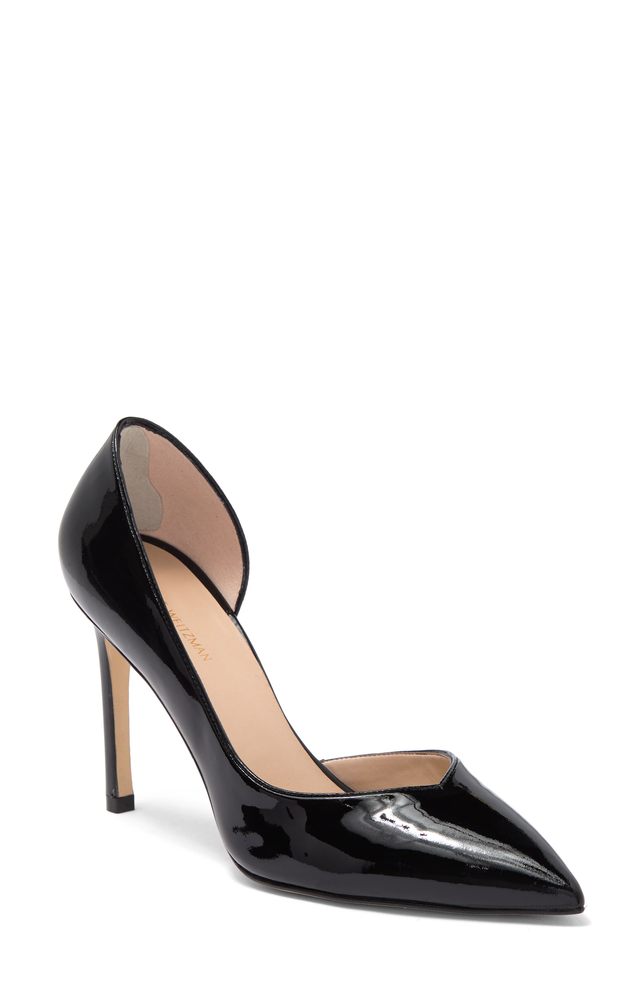 Stuart Weitzman Avenue d'Orsay Pointed Toe Pump, Main, color, 
