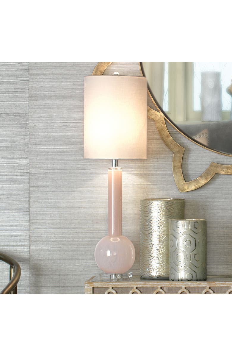 SHINE STUDIO Studio Table Lamp, Alternate, color, Pink