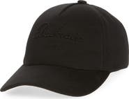 Balmain Signature Cotton Twill Baseball Cap