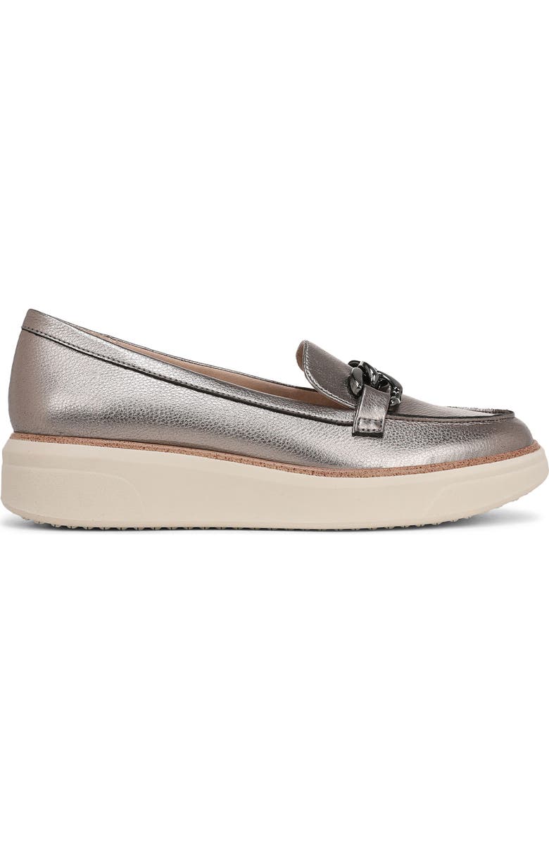 LifeStride Chelsea Bit Platform Loafer, Alternate, color, Pewter Grey