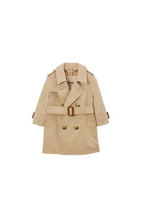 Gabardine Trench Coat