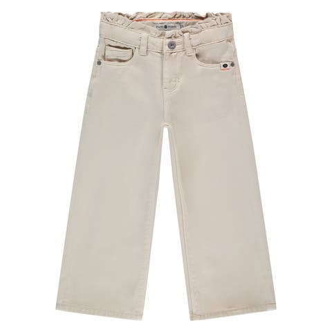 Ruffled Waist Wide Leg Pant (Toddler, Little Kid & Big Kid)