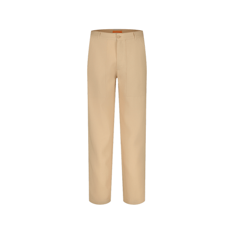 Beige Fatigue Pants