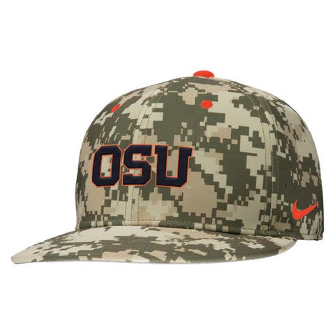 Men's Nike Digital Camo Oregon State Beavers On-Field Baseball Performance Fitted Hat