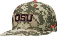 Nike Men's Nike Digital Camo Oregon State Beavers On-Field Baseball Performance Fitted Hat