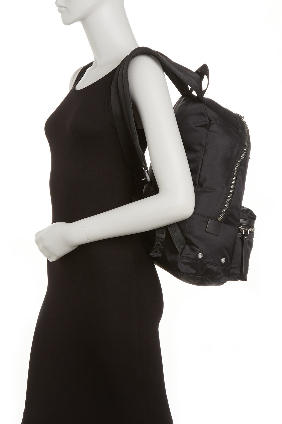 Marc Jacobs Suspiria Logo Print Backpack, Alternate, color, 