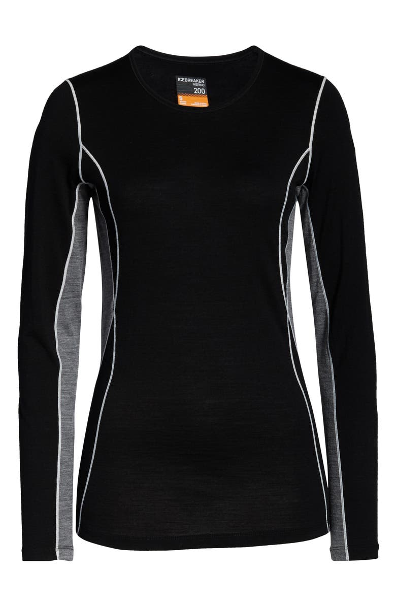 Icebreaker 200 Oasis Deluxe Merino Wool Base Layer, Alternate, color, 