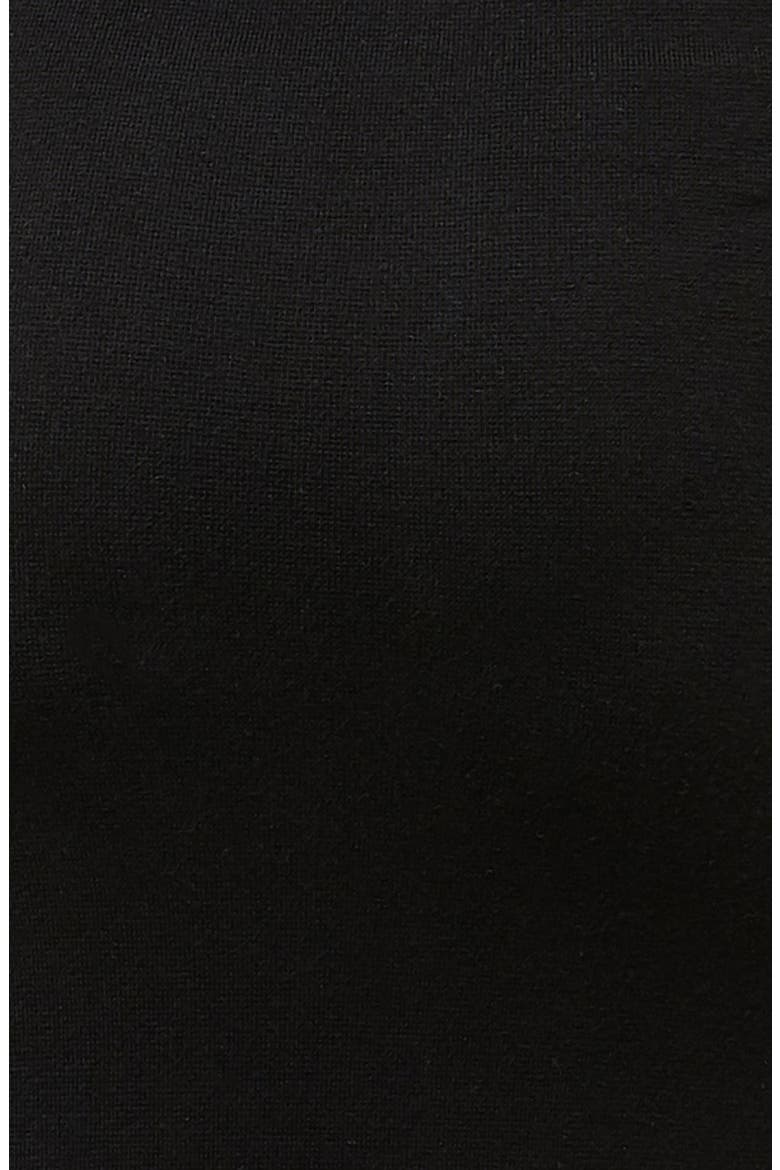 Layered Nursing Maternity Dress, Alternate, color, BLACK