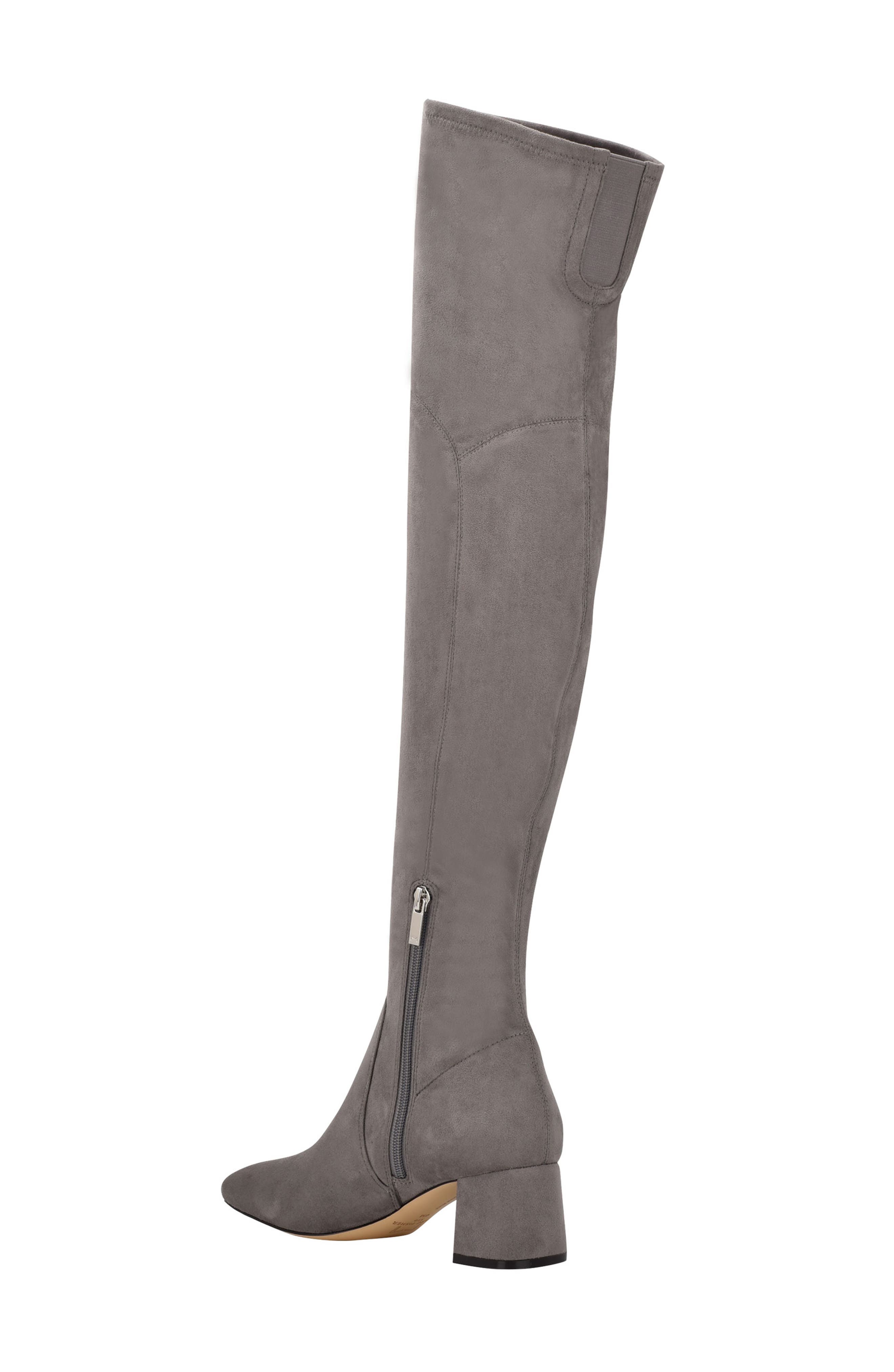 Charlote Over the Knee Boot, Alternate, color, GREY FABRIC