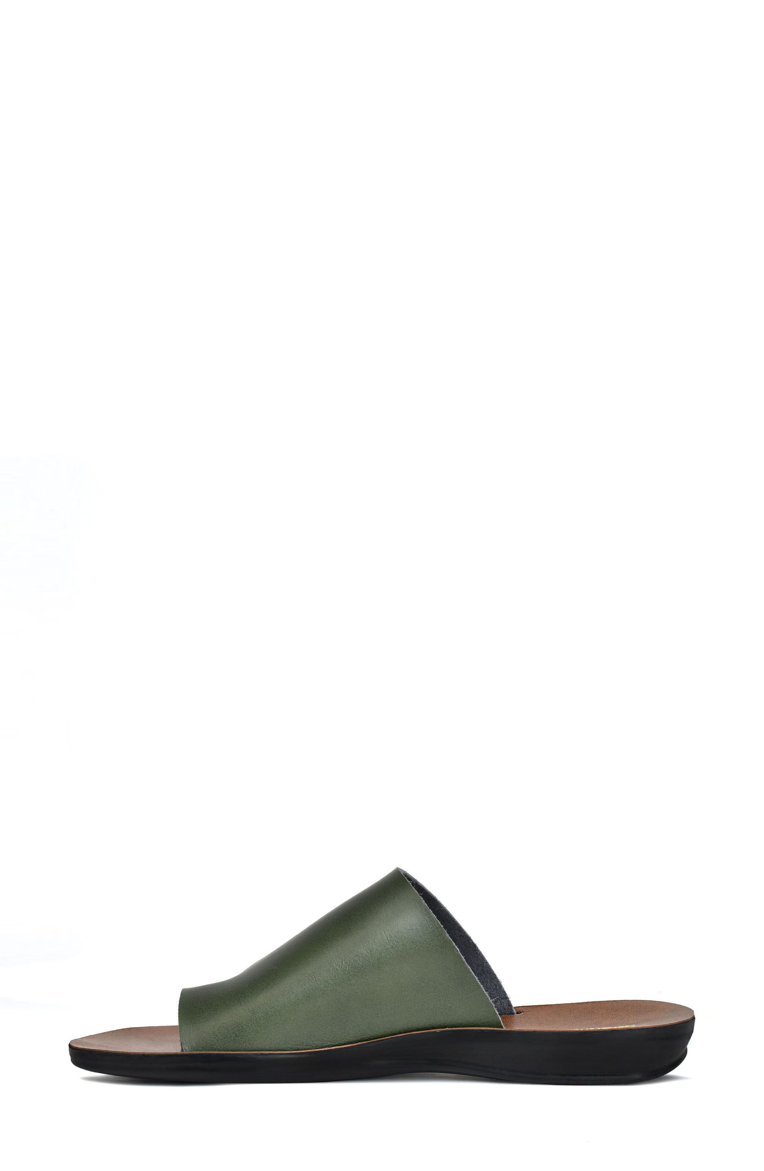 Daffodil Vintage Thong Sandal, Alternate, color, GREEN