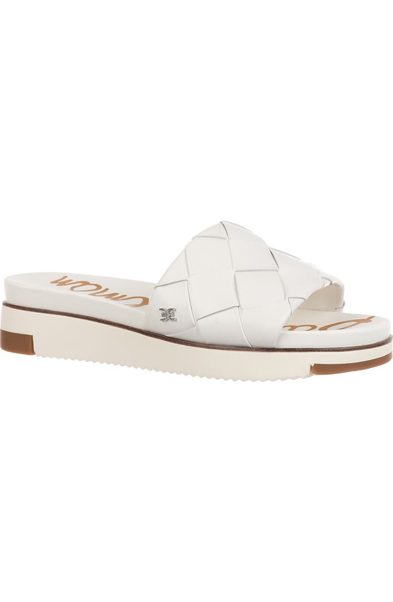 Sam Edelman Adaley Slide Sandal, Main, color, White