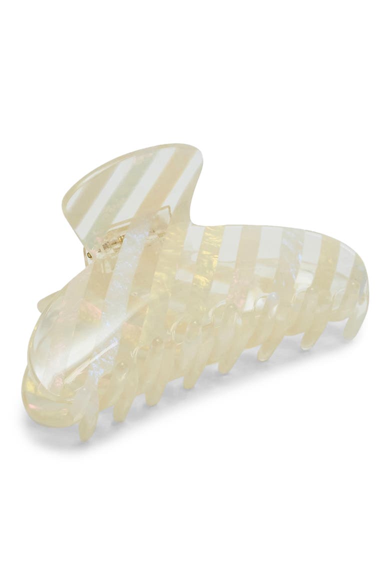 Baby Dolly Claw Clip, Main, color, WHITE CLEAR