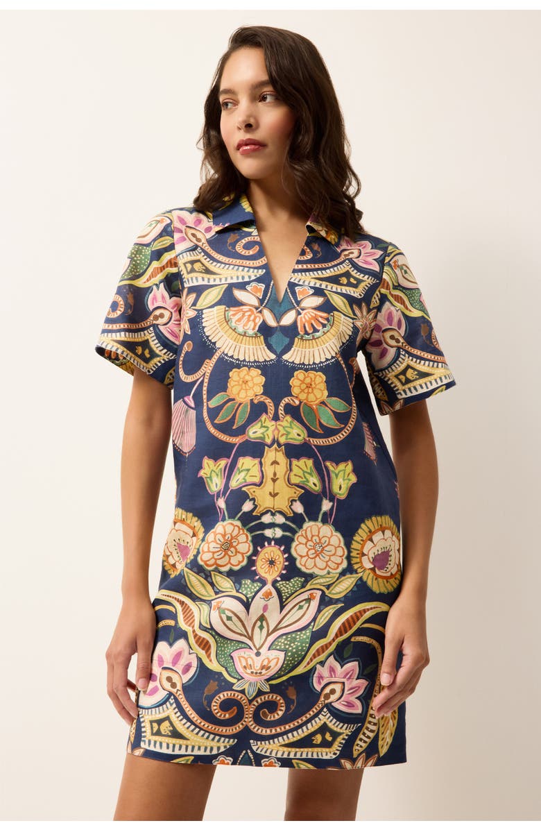 Marie Oliver Dede Dress, Alternate, color, Neptune