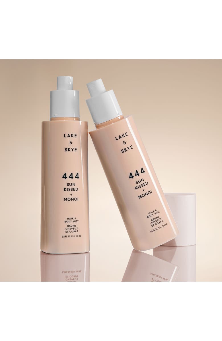 Lake & Skye 444 Sunkissed + Monoi Hair & Body Mist, Alternate, color, 
