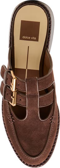 Haydee Double Buckle Mary Jane Mule
