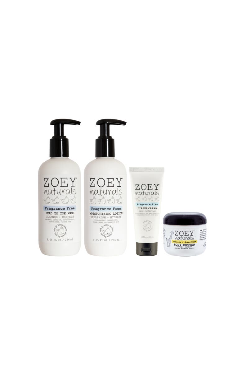 Zoey Naturals Gentle Baby Care Bundle, Alternate, color, NO COLOR