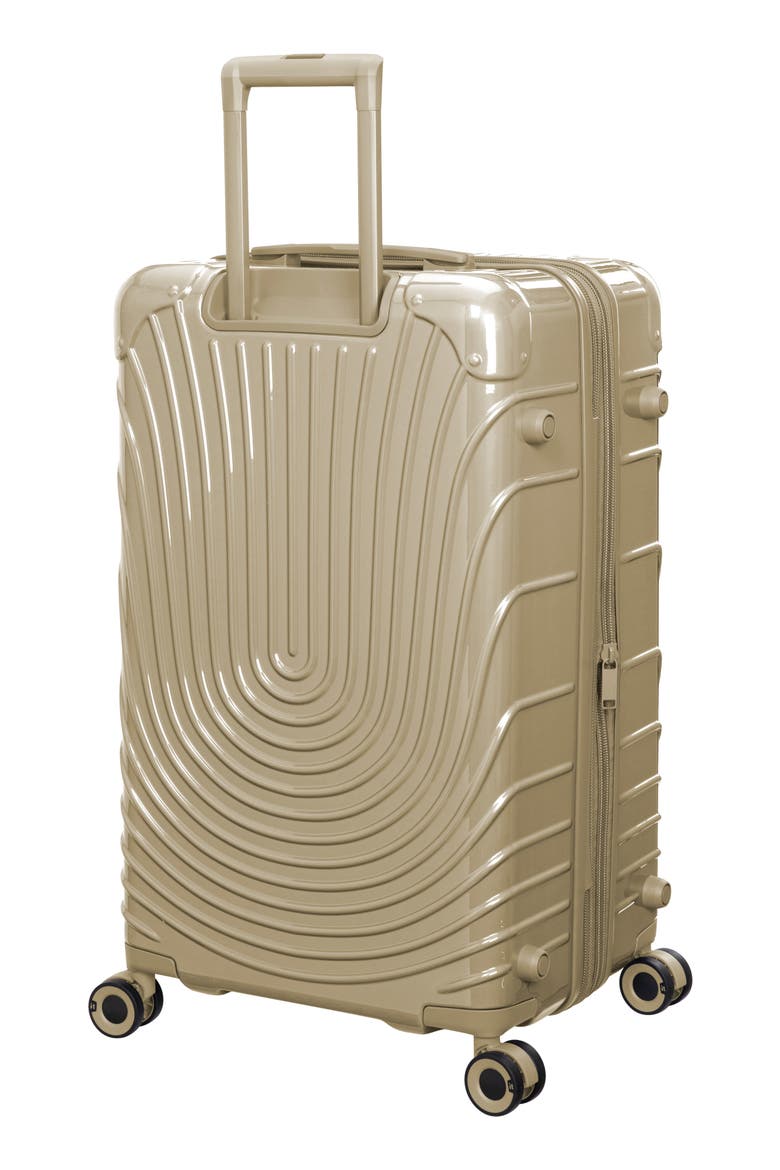 Radiating 21-Inch Hardside Carry-On Luggage, Alternate, color, TITANIUM