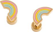 Pip Pop Pastel Rainbow Stud Earrings