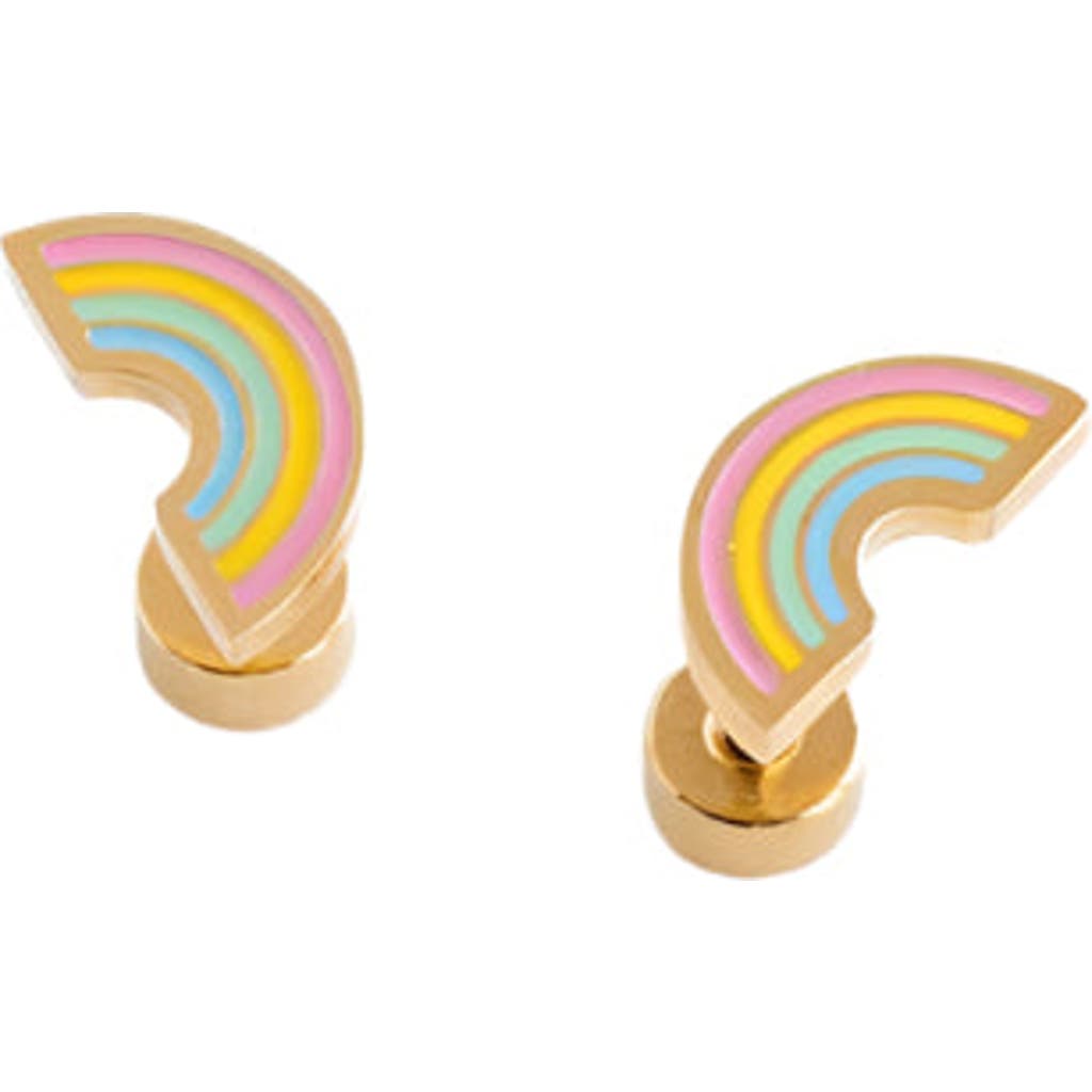 Pip Pop Pastel Rainbow Stud Earrings