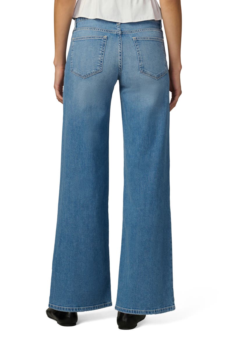 The Lou Lou Mid Rise Wide Leg Jeans, Alternate, color, IMPECCABLE