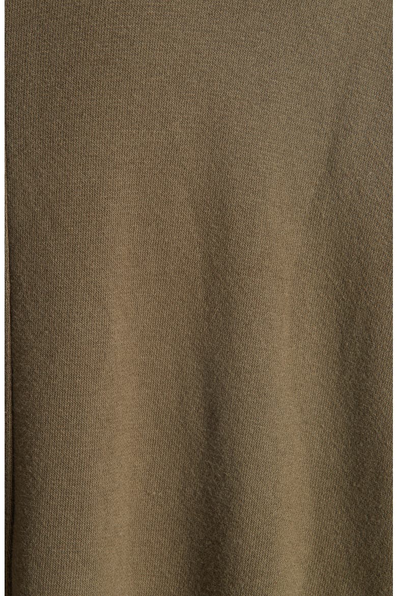 So Plush Lace-Up Pullover, Alternate, color, MOSS