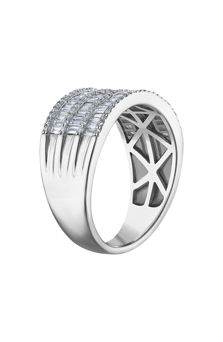 FZN Sterling Silver Lab Grown Diamond Ring, Alternate, color, Silver