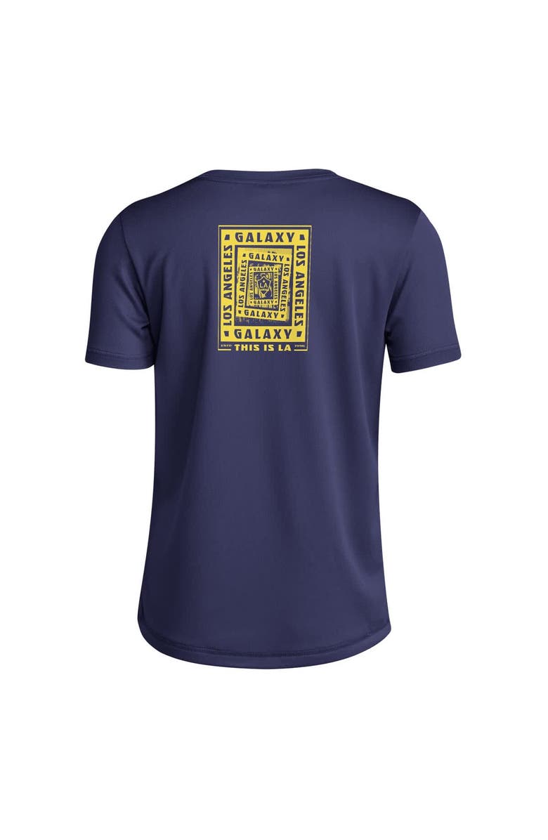 adidas Youth adidas Navy LA Galaxy Local Wrap T-Shirt, Alternate, color,