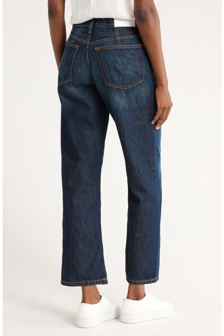 The Ollie Mid Rise Boyfriend Jeans, Alternate, color, BARELY WORN FLOW