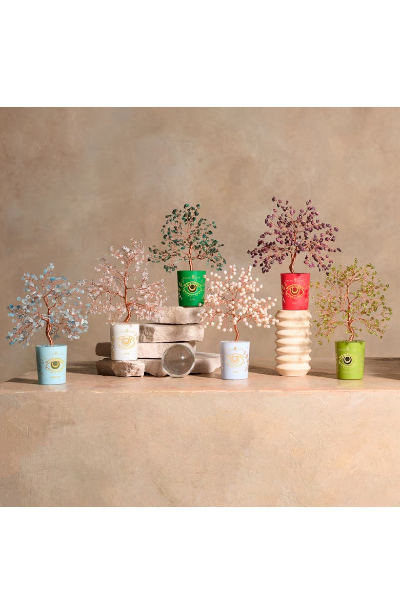 Karma and Luck Soulful Existence Turquoise December Birthday Tree, Alternate, color, Turquoise