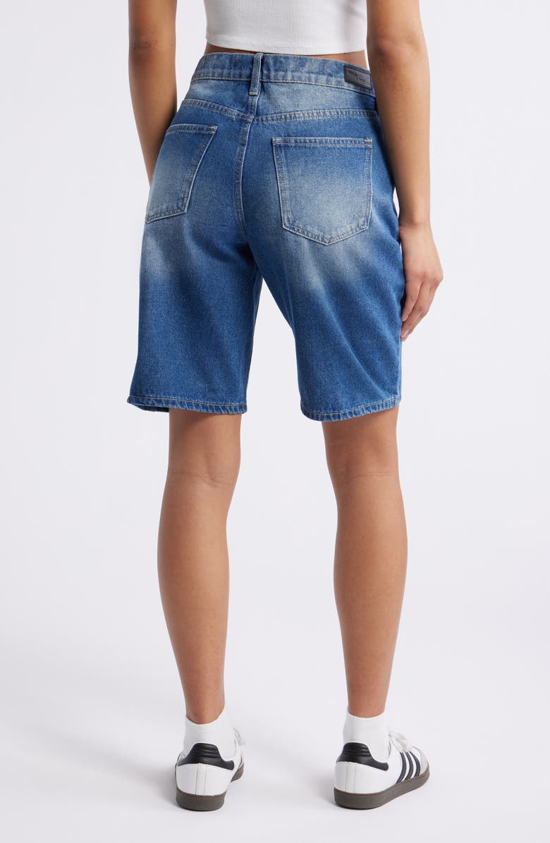 PTCL Tara Denim Bermuda Shorts, Alternate, color, Med Indigo