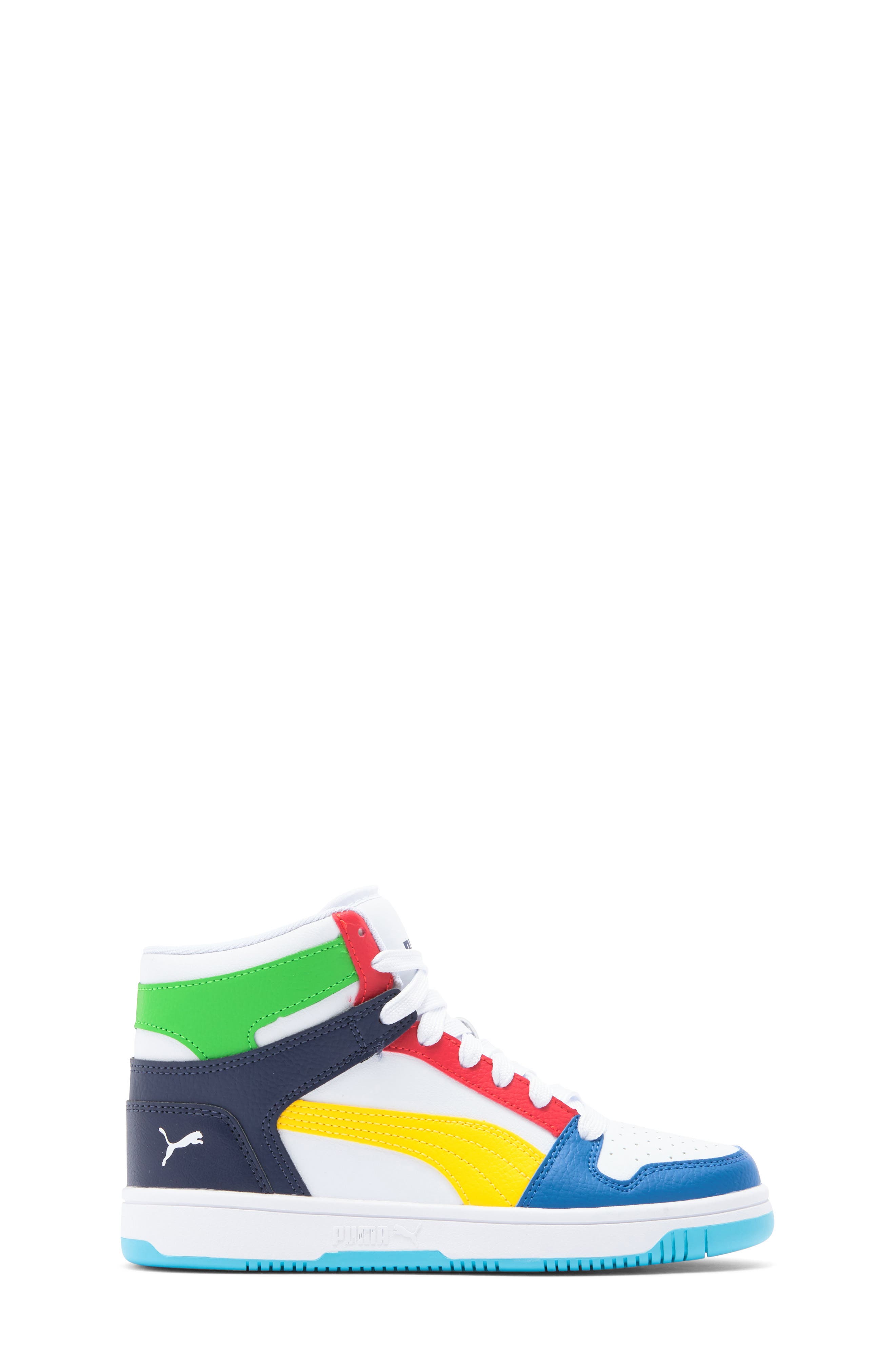 PUMA Kids' Rebound Layup Sneaker, Alternate, color, 