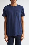 Noah Core Logo Cotton Pocket T-Shirt