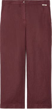 Marina Rinaldi Vorafo Wide Leg Linen Pants