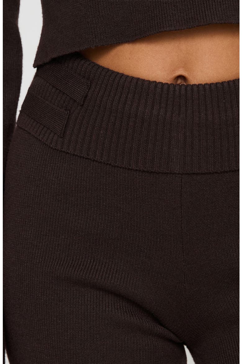 Try Me Wide Leg Knit Pants, Alternate, color, CHOCOLATE