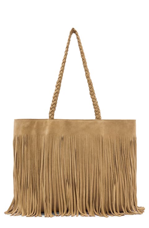 Luna Suede Tote Bag
