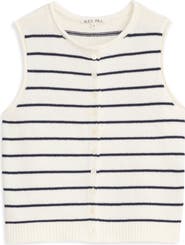 Alex Mill Taylor Stripe Cotton Vest