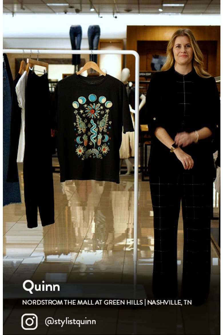 Mystic Oversize Cotton Graphic Tee video