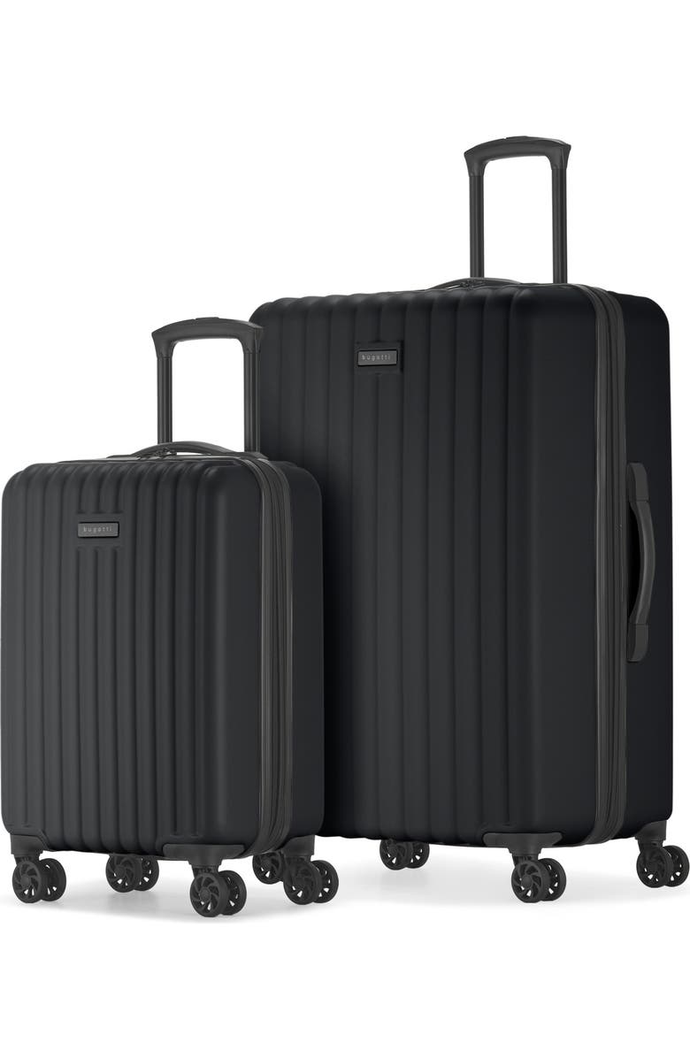 bugatti Tokyo 2 Piece Hardside Set with Expansion, Main, color, Black