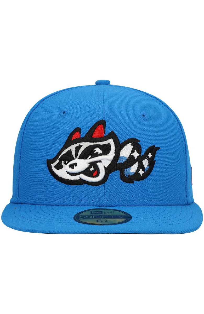 New Era Men's New Era Royal Rocket City Trash Pandas Authentic Collection Team Home 59FIFTY Fitted Hat, Alternate, color, Royal