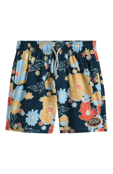 Kids' Pacific Floral Volley Swim Trunks (Toddler & Little Kid)
