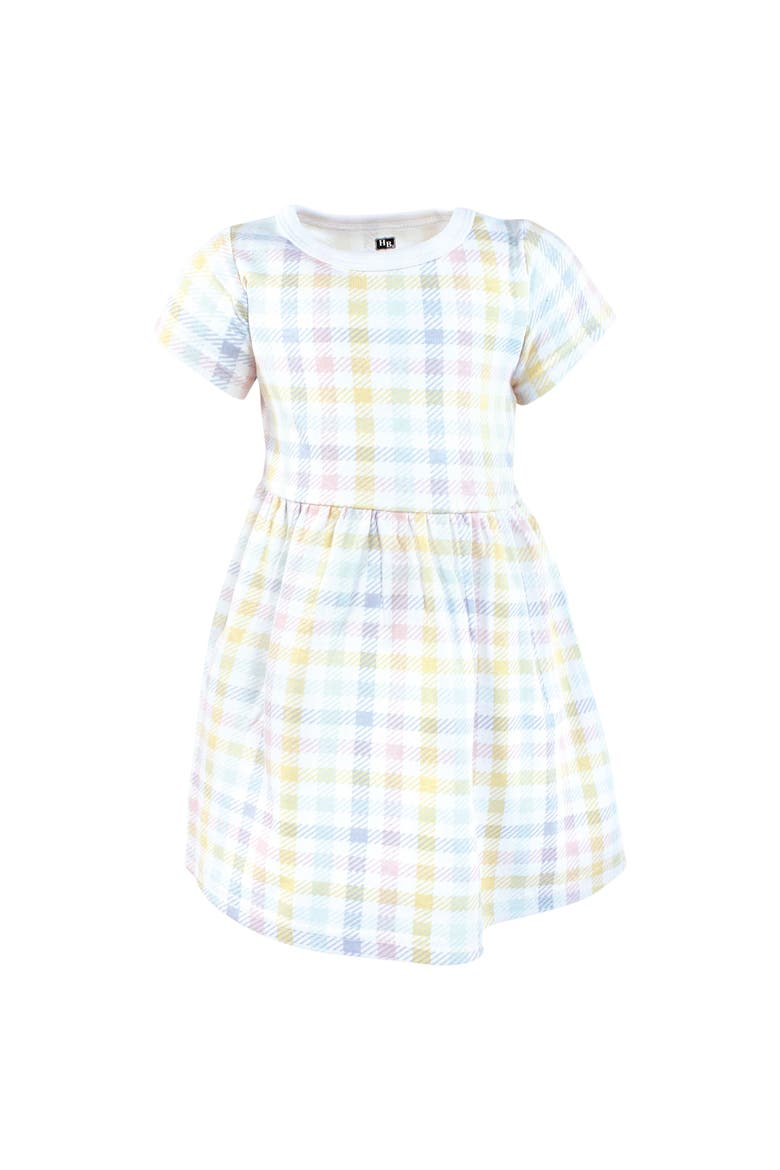 2Pk Dress, Alternate, color, Easter Plaid Bunny