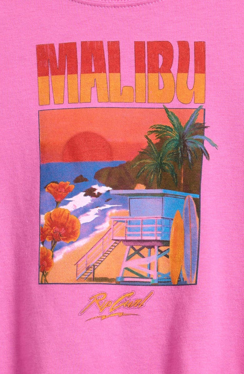 Rip Curl Kids' Malibu Relaxed Graphic T-Shirt, Alternate, color, 