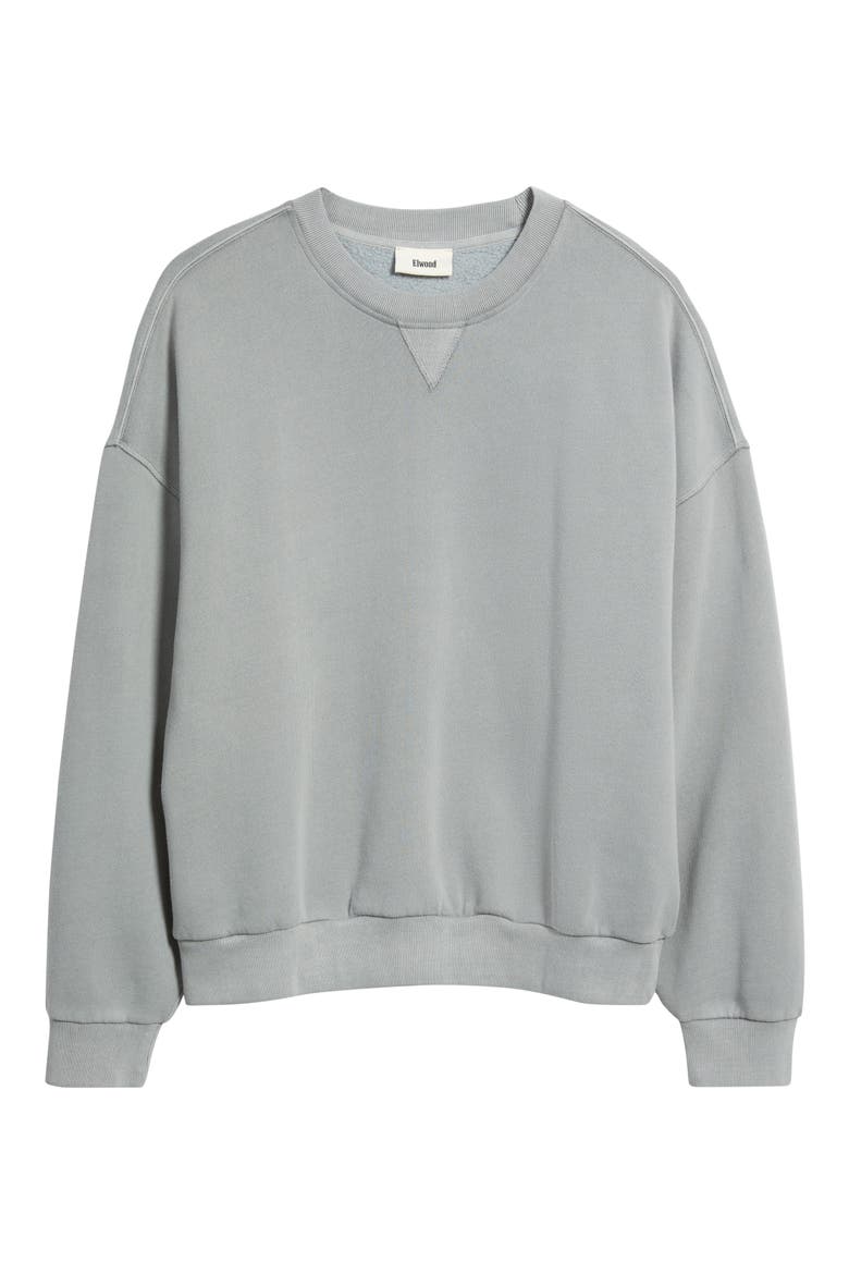 Vintage Crewneck Sweatshirt, Alternate, color, GREY