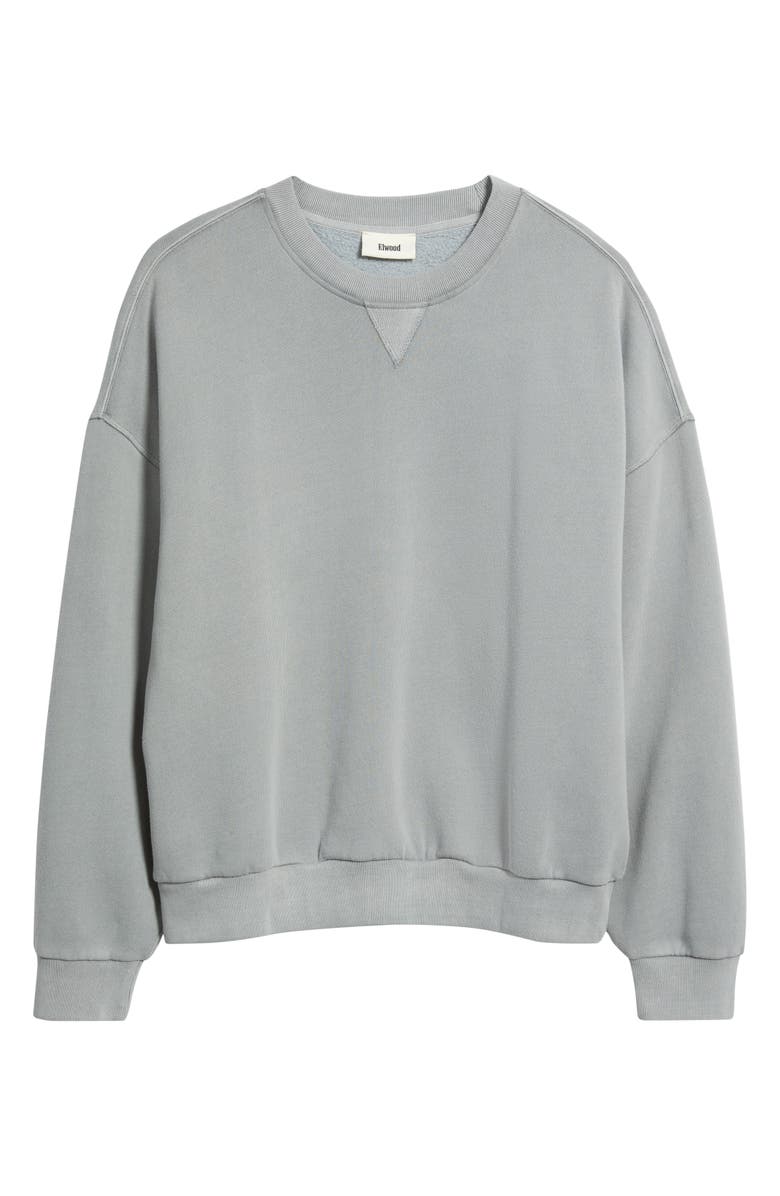 Elwood Vintage Crewneck Sweatshirt, Alternate, color, Grey