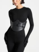 Manière De Voir Leather Corset Belt